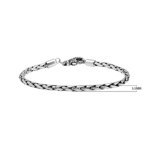 AB-1002-S-3.5MM-7 Sterling Silver Bracelet With Lobster Jewelry Bali Designs Inc