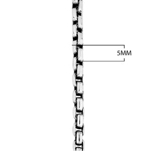 AN-1155-S-16" Bali Hand Crafted Sterling Silver cushion Chain Jewelry Bali Designs Inc