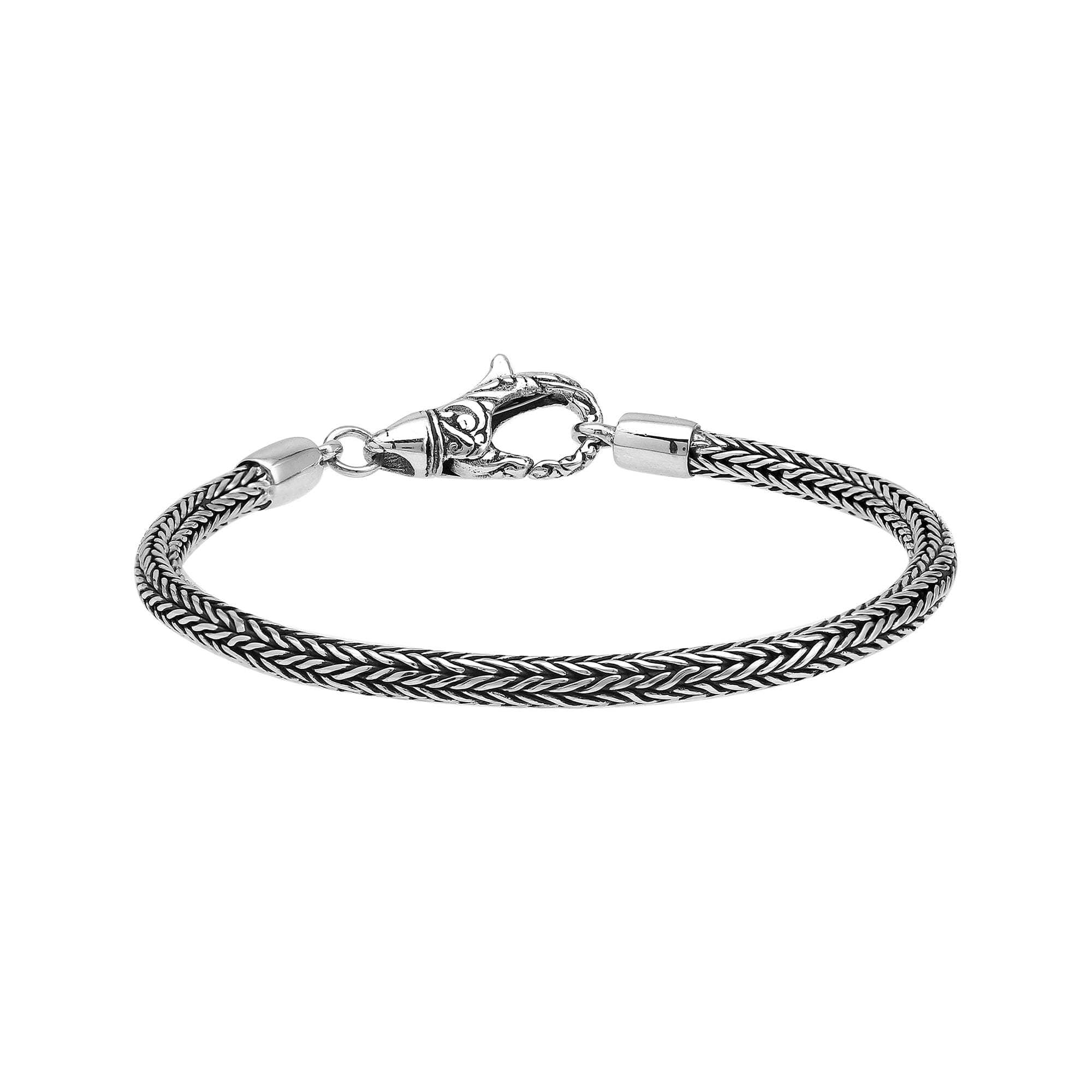 AB-1001-S-3.5MM-7 Sterling Silver Bracelet With Lobster Jewelry Bali Designs Inc