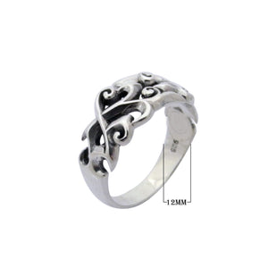 Sterling Silver handcrafted minimal band ring wholesale from Bali, Indonesia with polished smooth finish