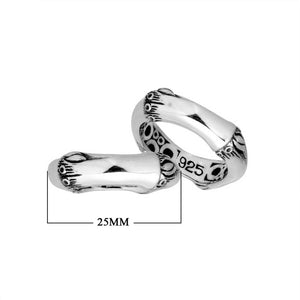 Sterling Silver handcrafted fancy pattern ring wholesale from Bali, Indonesia with oxidized curved design