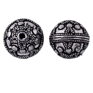 BSF-108 Silver Overlay Bali Bead Beads Bali Designs Inc