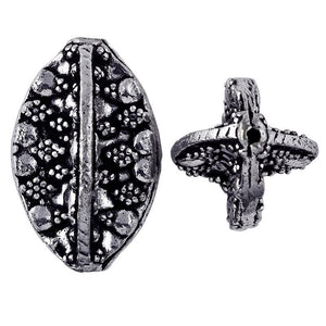 BSF-124 Silver Overlay Bali Bead Beads Bali Designs Inc