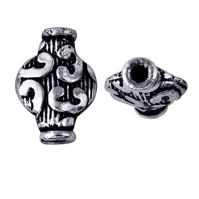 BSF-130 Silver Overlay Motif Bead Beads Bali Designs Inc