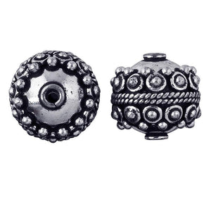 BSF-148 Silver Overlay Bali Bead Beads Bali Designs Inc