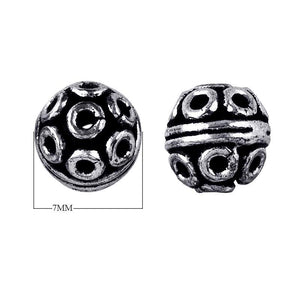 BSF-161 Silver Overlay Bali Bead Beads Bali Designs Inc