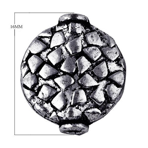 BSF-165 Silver Overlay Motif Bead Beads Bali Designs Inc