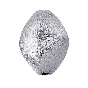 Handcrafted silver overlay over copper oval decor accent with textured finish made in India