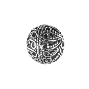 BSF-261 Silver Overlay Bali Bead Beads Bali Designs Inc