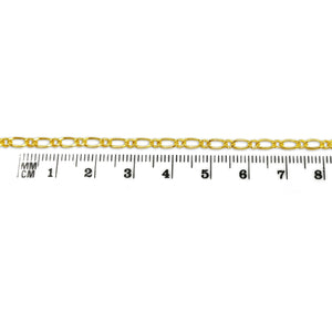 18K Gold Overlay Over Copper micro oval beading extender chain designed for precision wholesale jewelry manufacturing