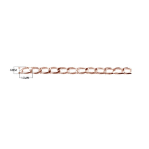 CHRG-312 Rose Gold Overlay Beading & Extender Chain Beads Bali Designs Inc