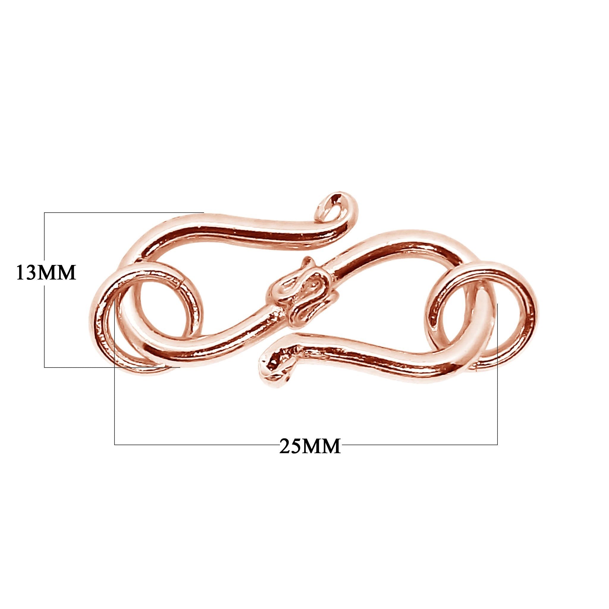 CRG-110 Rose Gold Overlay Hook Beads Bali Designs Inc