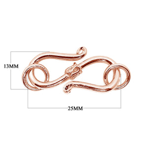 CRG-110 Rose Gold Overlay Hook Beads Bali Designs Inc