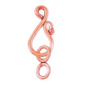 CRG-122 Rose Gold Overlay Hook Beads Bali Designs Inc