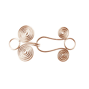 CRG-201 Rose Gold Overlay Hook Beads Bali Designs Inc