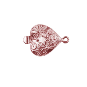 CRG-419 Rose Gold Overlay Single Hole Multi Strand Clasp Beads Bali Designs Inc