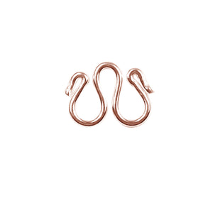 CRG-453 Rose Gold Overlay Hook Beads Bali Designs Inc
