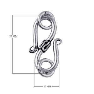 CSF-110 Silver Overlay Hook Beads Bali Designs Inc