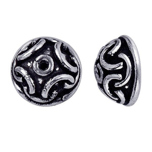 CSF-144 Silver Overlay Bead Cap Beads Bali Designs Inc