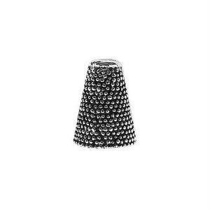CSF-265 Silver Overlay Cone Beads Bali Designs Inc