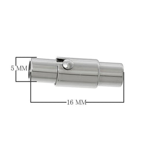 CSF-513 Silver Overlay Magnetic Clasps Beads Bali Designs Inc