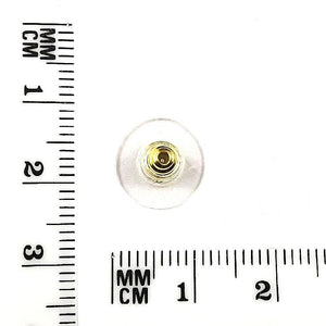 ES-101 Plastic Earnut Earring Back Holder Beads Bali Designs Inc