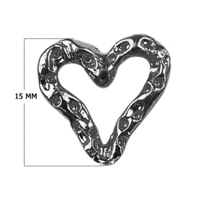 RR-118 Black Rhodium Overlay Ring Findings Beads Bali Designs Inc