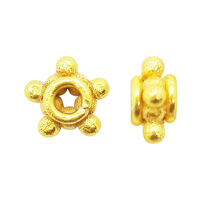 SG-213 18K Gold Overlay Spacer Beads Bali Designs Inc