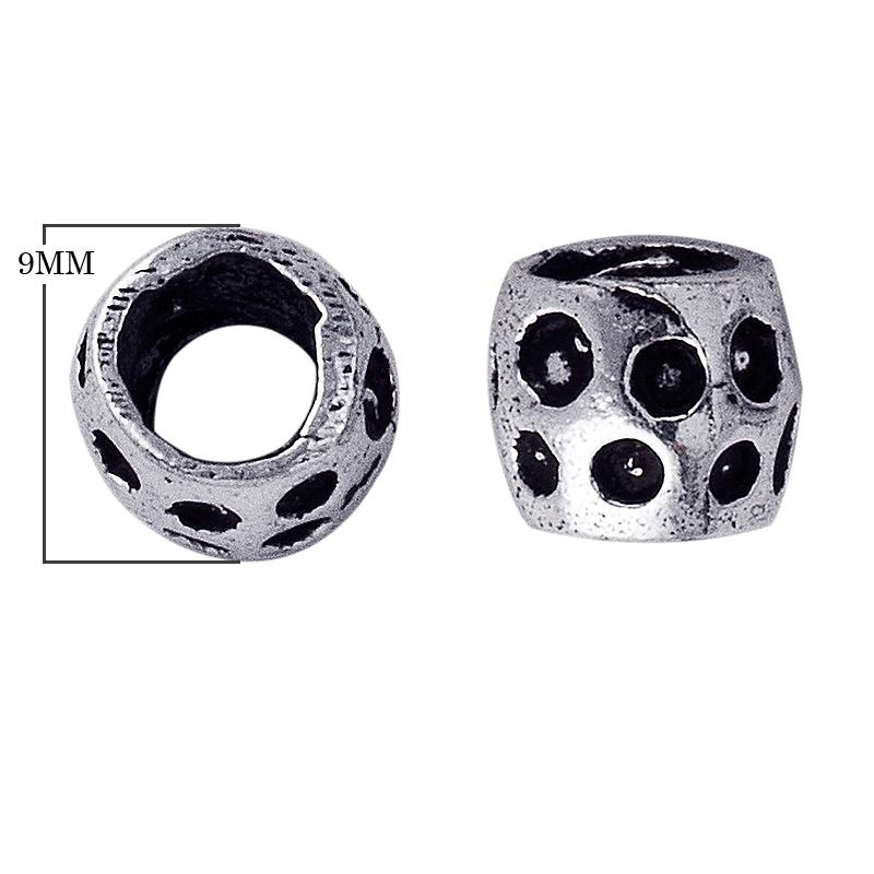 SSF-130 Silver Overlay Spacers Beads Bali Designs Inc 