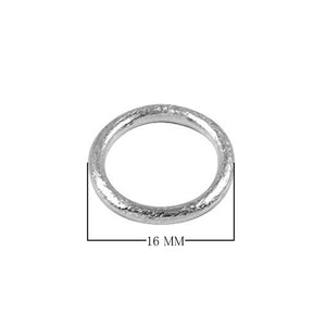 Professional silver overlay over copper ring blank with smooth polished finish handcrafted in India for wholesale jewelry making