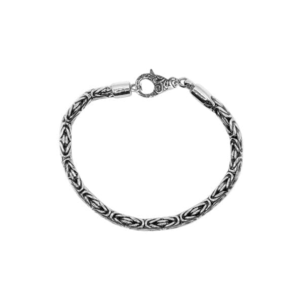 AB-1000-S-8MM-9.5" Sterling Silver Bracelet With Lobster Jewelry Bali Designs Inc 