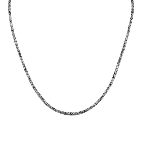 AN-1001-2.5MM-30" Bali Hand Crafted Sterling Silver Chain With Lobster Jewelry Bali Designs Inc 
