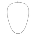 Sterling silver 3MM wheat chain necklace, handcrafted Bali jewelry wholesale