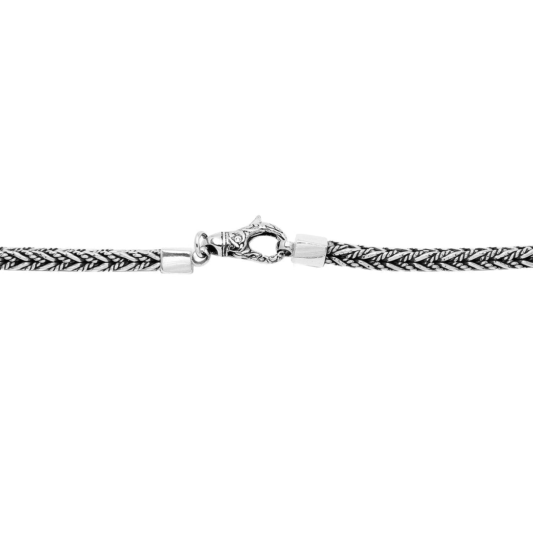 AN-6310-S-4MM-18" Bali Hand Crafted Sterling Silver Chain With Lobster Jewelry Bali Designs Inc 