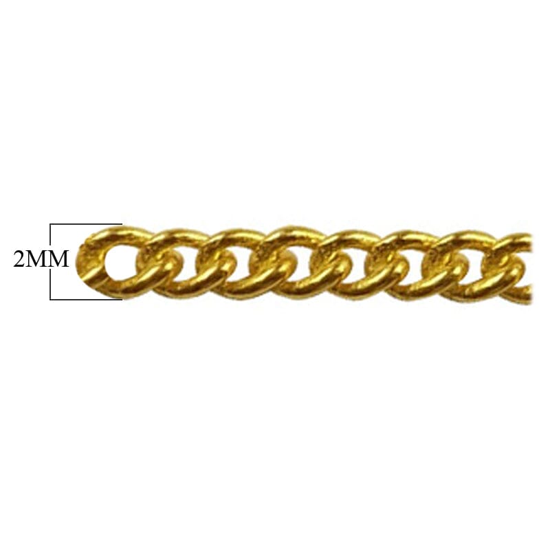 18K Gold Overlay Over Copper beading and extender chain with polished interlinked oval links crafted for wholesale jewelry manufacturing and assembly purposes