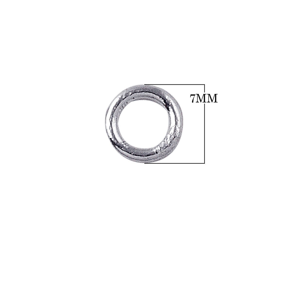 Handcrafted minimal circular band ring in sterling silver with oxidized finish, artisan jewelry from India.