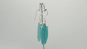 “Wholesale sterling silver oval earrings with Turquoise, handcrafted Bali beadwork 925 silver jewelry for bulk orders”