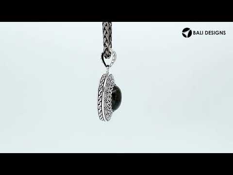 Wholesale Labradorite Pendant in 925 Sterling Silver, handcrafted in Bali with Balinese artisan design