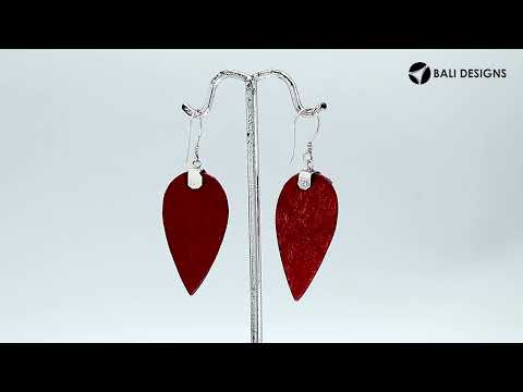 “Wholesale sterling silver drop earrings with Turquoise Shell , handcrafted Bali jewelry with oxidized beadwork for bulk orders”