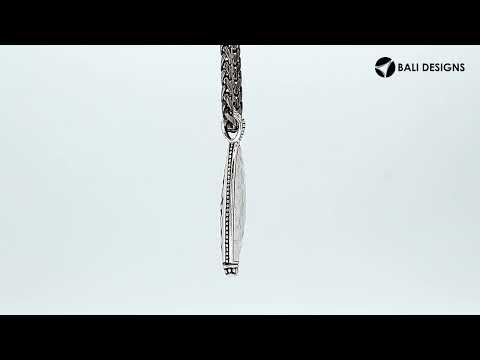 925 Hammered Silver Oval Pendant For Wholesale Jewelry Collection