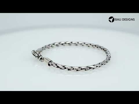 AB-1002-S-3.5MM-7 Sterling Silver Bracelet With Lobster Jewelry Bali Designs Inc 