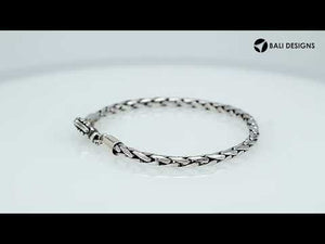 AB-1002-S-3.5MM-7 Sterling Silver Bracelet With Lobster Jewelry Bali Designs Inc 