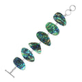 Abalone Shell wholesale bracelet with 925 Sterling Silver links, handcrafted in Bali.