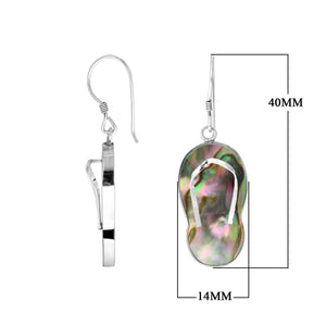 Wholesale abalone shell flip flop earrings sterling silver

Bulk abalone shell sandal earrings handmade in Bali