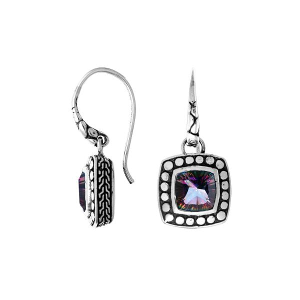 AE-6146-MT Sterling Silver Earring With Mystic Quartz Jewelry Bali Designs Inc 