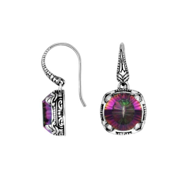 AE-8029-MT Sterling Silver Earring With Mystic Quartz Jewelry Bali Designs Inc 