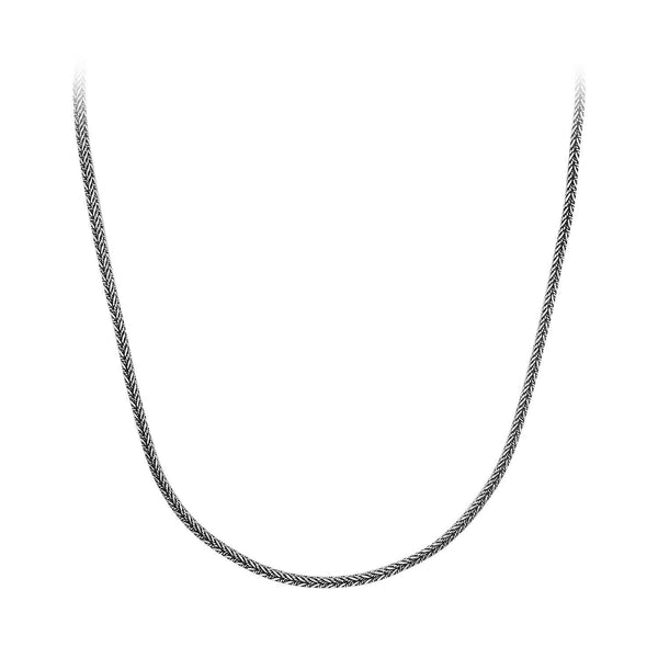 AN-6310-S-18" Bali Hand Crafted Sterling Silver Chain With Hook Jewelry Bali Designs Inc 