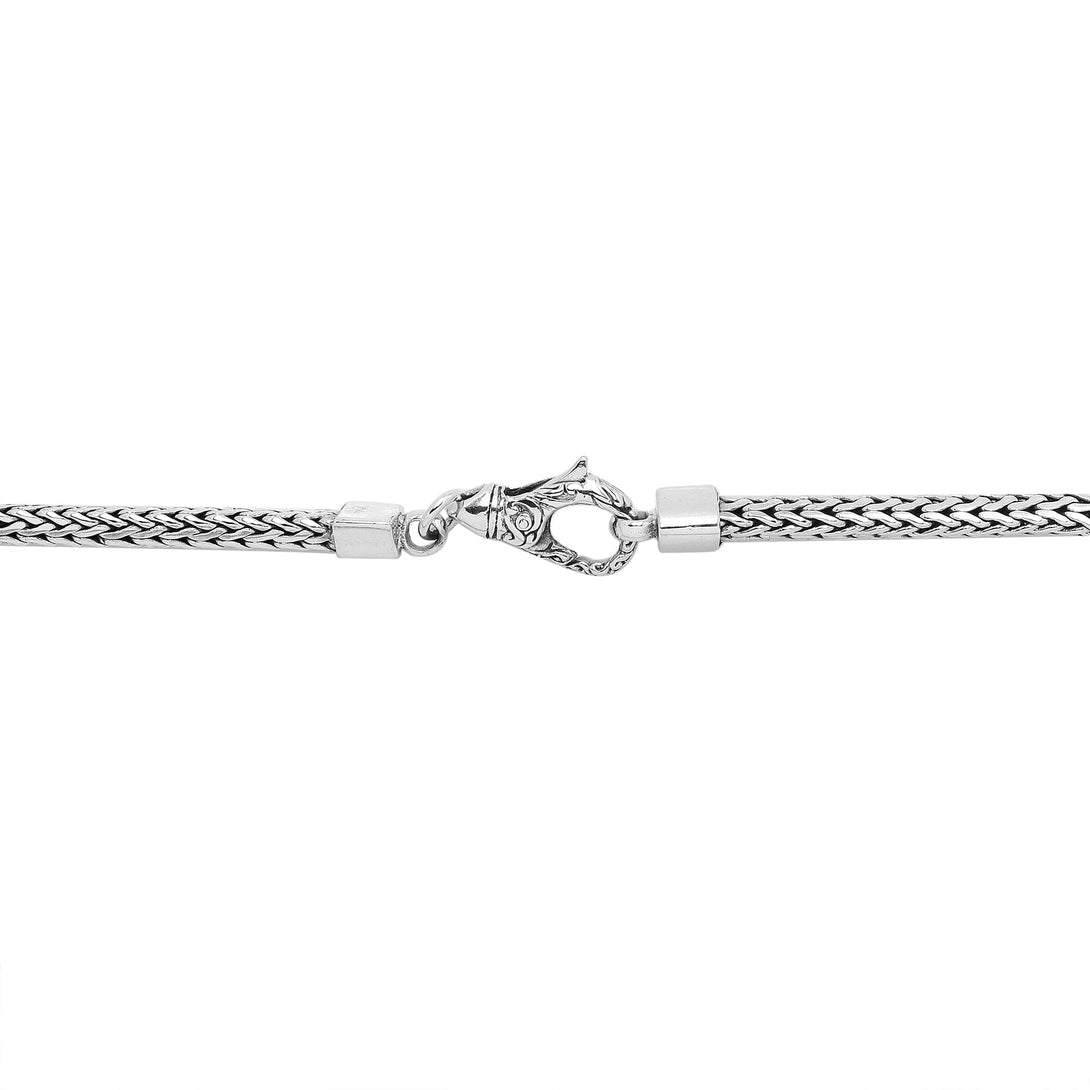 AN-6330-S-5MM-18" Bali Hand Crafted Sterling Silver Chain With lobster Jewelry Bali Designs Inc 