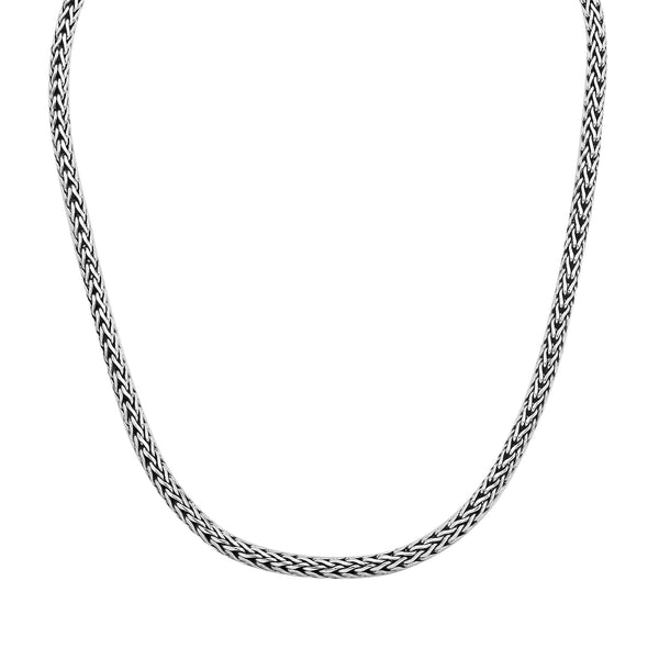 AN-6335-S-18" Bali Hand Crafted Sterling Silver Chain With Lobster Jewelry Bali Designs Inc 
