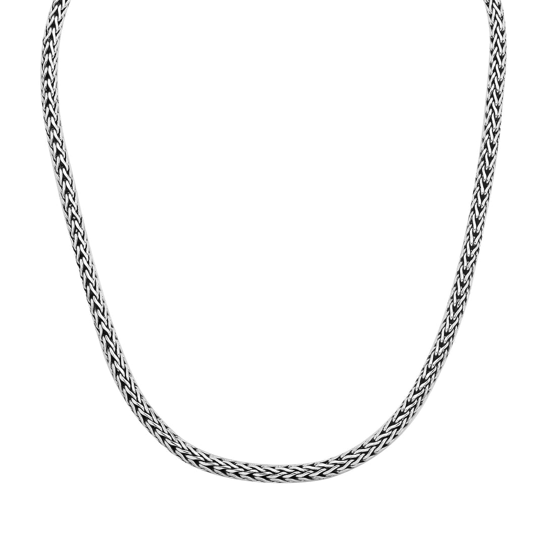 AN-6335-S-24" Bali Hand Crafted Sterling Silver Chain With Lobster Jewelry Bali Designs Inc 